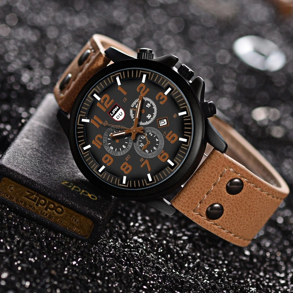 WarriorWatch™ — Dominate Every Moment with Unbreakable Style and Relentless Confidence