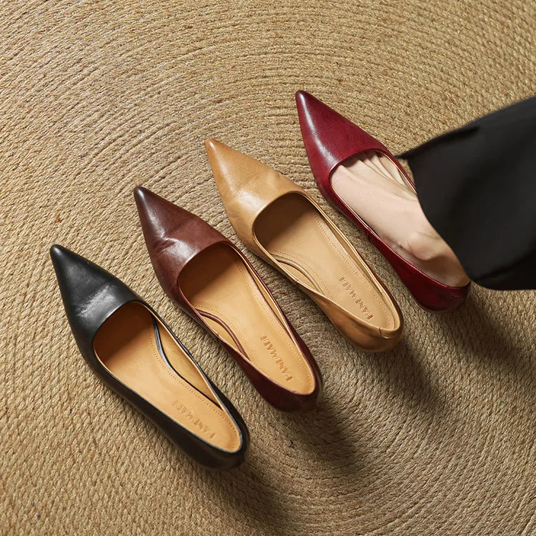 Premium Leather Pumps™ — Unleash All-Day Power and Effortless Elegance