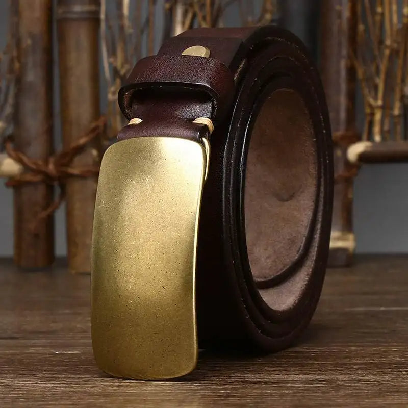 Full-Grain Leather Belt™ — Command Attention with Timeless Strength and Unstoppable Style