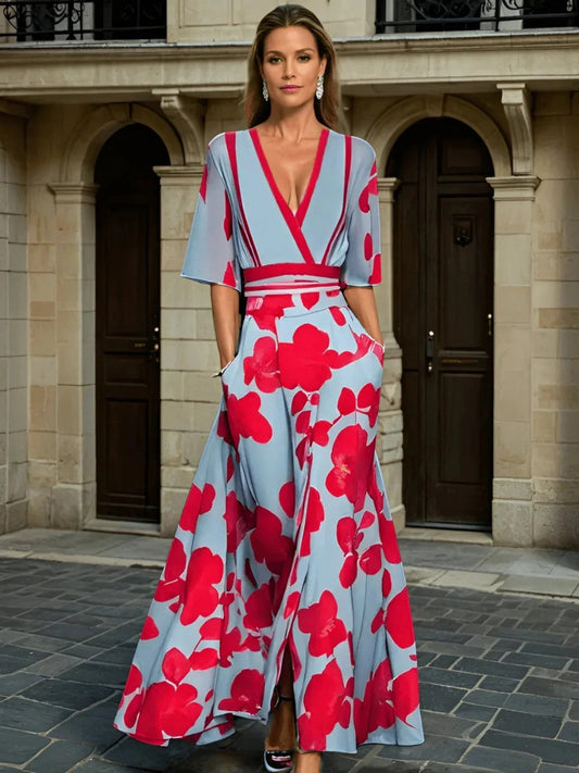 Vellora — Elegant Sleeved Dress with Tailored Fit for Women