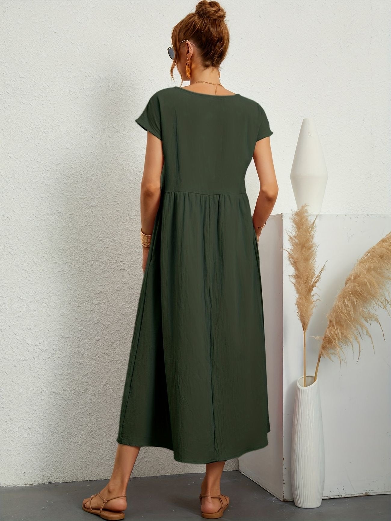 VeraLuxe™ Casual Dress — Effortless Elegance That Commands Every Room