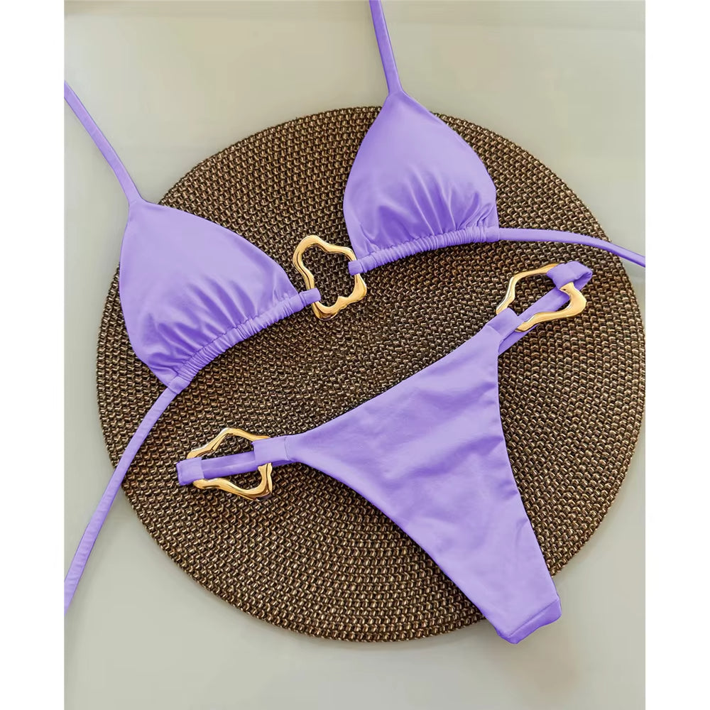 Sculpted Gold Bikini™ — Command Every Eye with Curves That Own the Spotlight