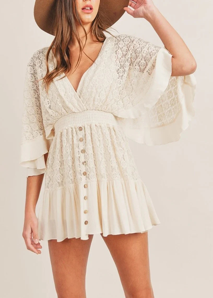 Zyntric Lace Dress