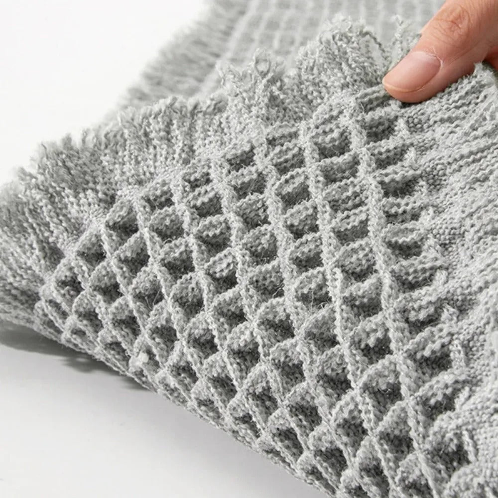 Solis Waffle Mat™ — Wrap Your Feet in Plush Luxury That Lasts All Day