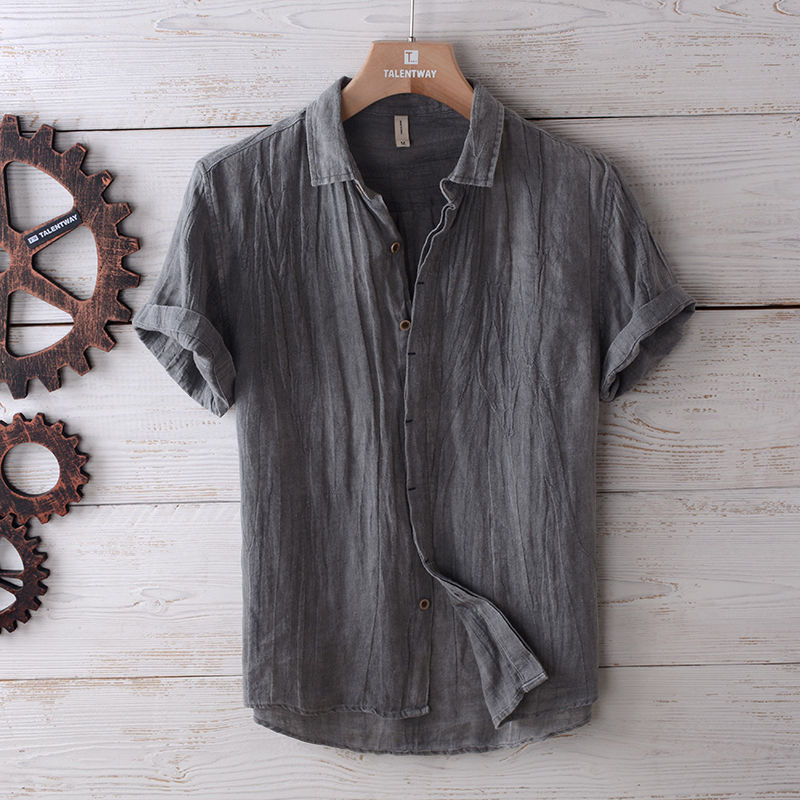 Lorian — Lightweight Linen Summer Shirt with Relaxed Fit