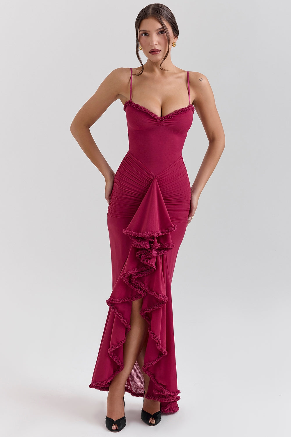SeraphaLuxe™ Maxi Dress — Own Every Room with Irresistible Confidence and Curves That Stop Hearts