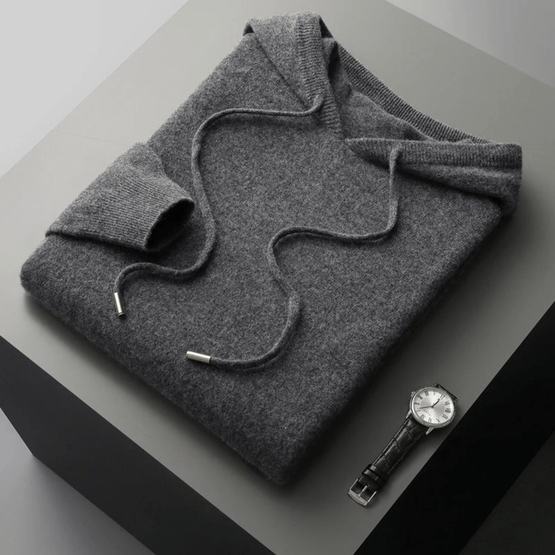 Veyden — Extra-Fine Merino Wool Hoodie with Moisture-Wicking Knit