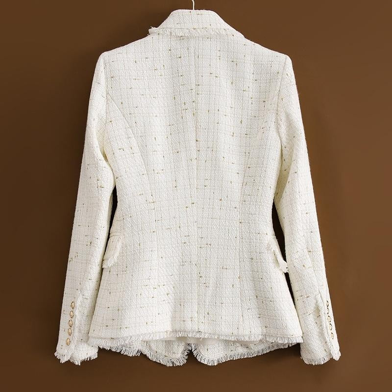 Built-To-Win Tweed Blazer™ — Command Every Room with Unstoppable Confidence