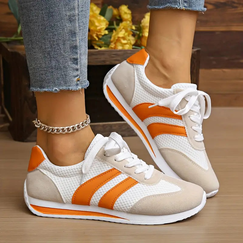 Vexa — Retro Mesh Sneakers with Cushioned Comfort