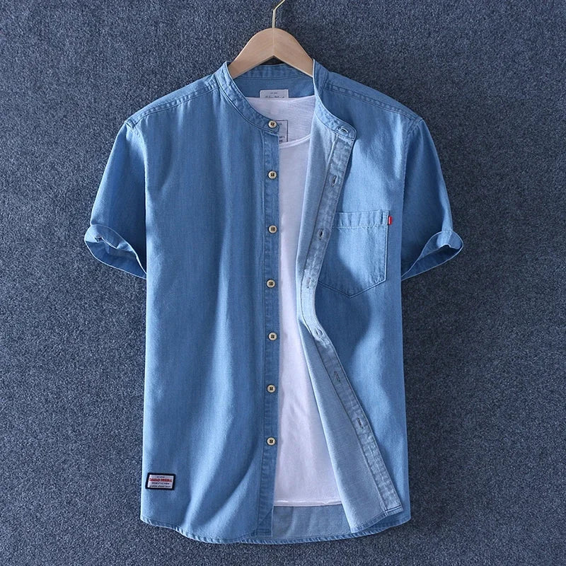 Zybrant Denim Flow Shirt