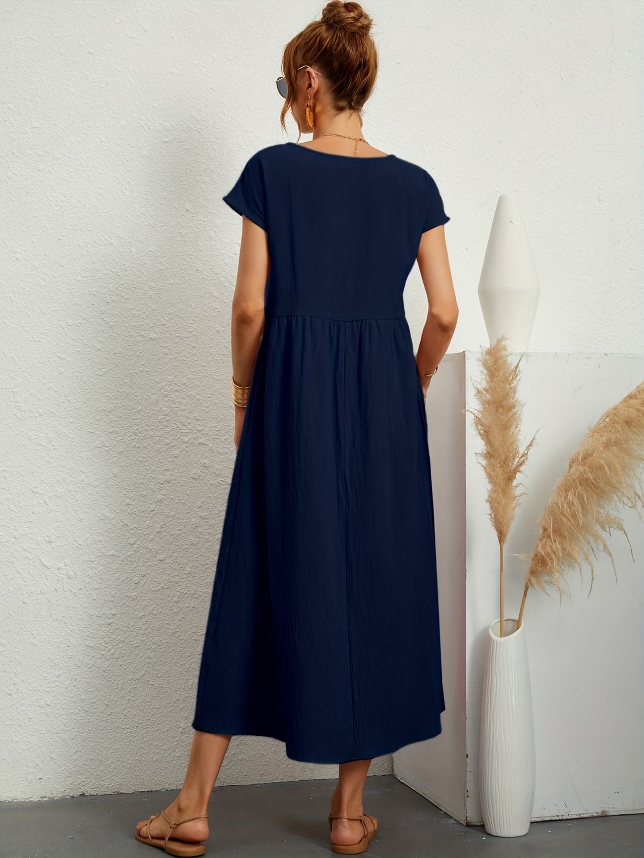 VeraLuxe™ Casual Dress — Effortless Elegance That Commands Every Room