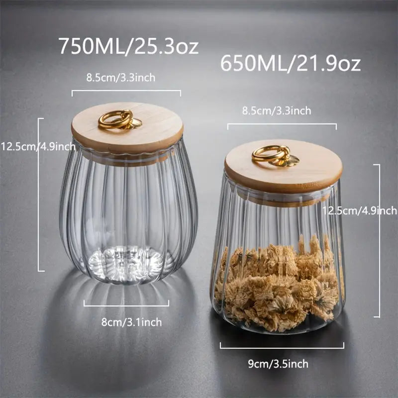 VitraSeal™ Storage Jar — Preserve Every Aroma, Elevate Every Moment