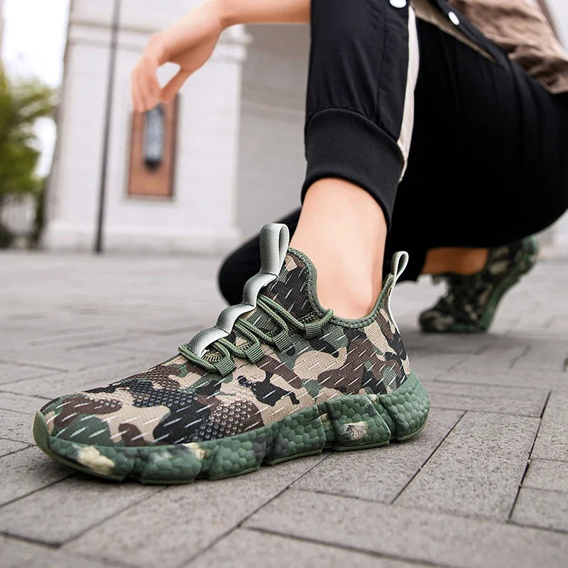 Tavik — Breathable Camo Sneakers with Cushioned Sole