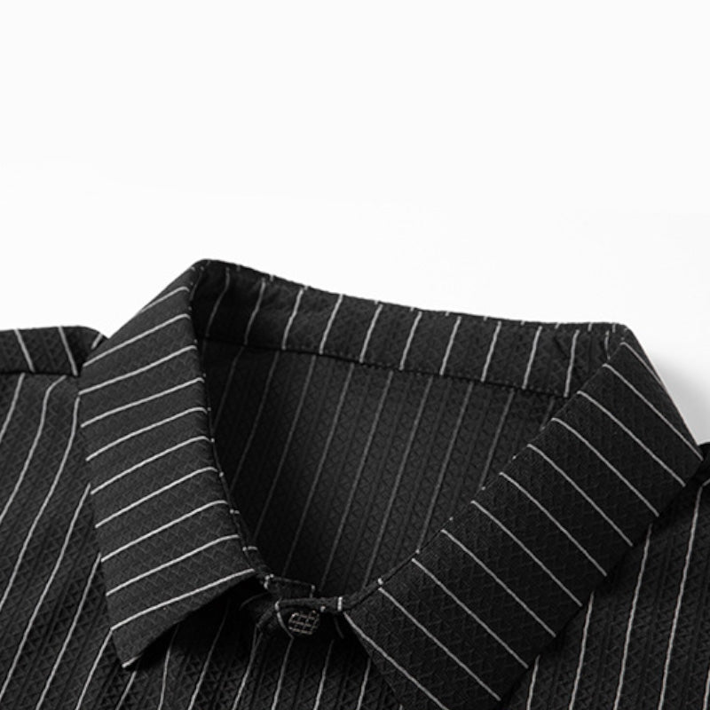 Zenturo Silk Stripe Shirt