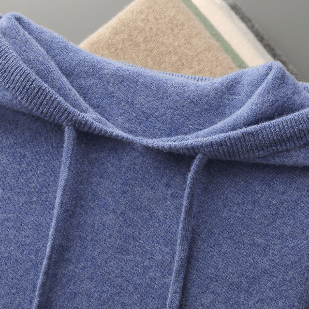 Veyden — Extra-Fine Merino Wool Hoodie with Moisture-Wicking Knit