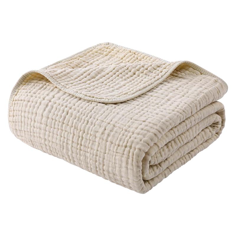 Avrena — 100% Cotton Muslin Blanket with Breathable Softness