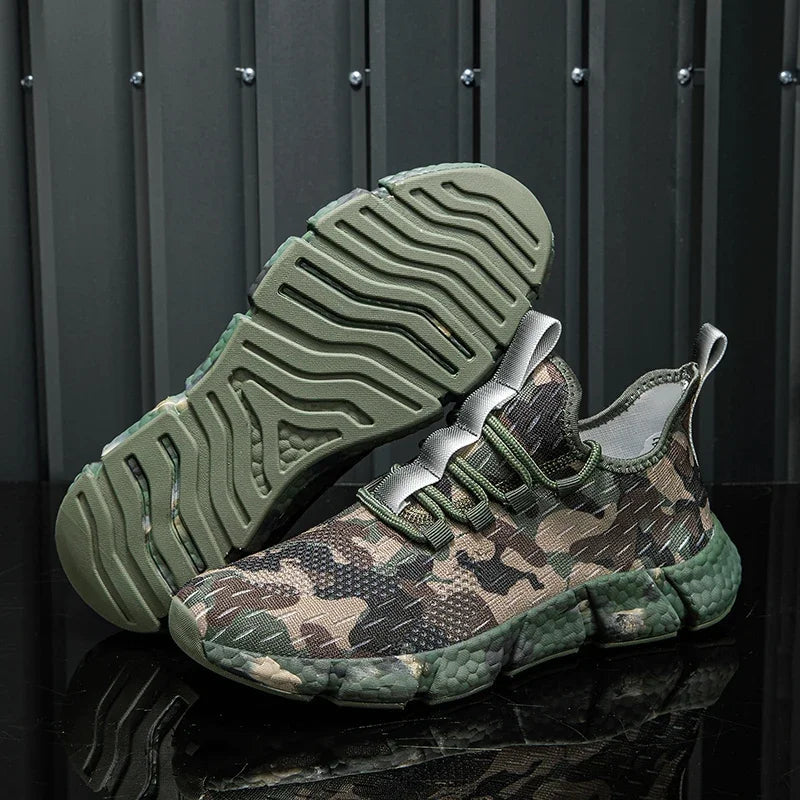Tavik — Breathable Camo Sneakers with Cushioned Sole
