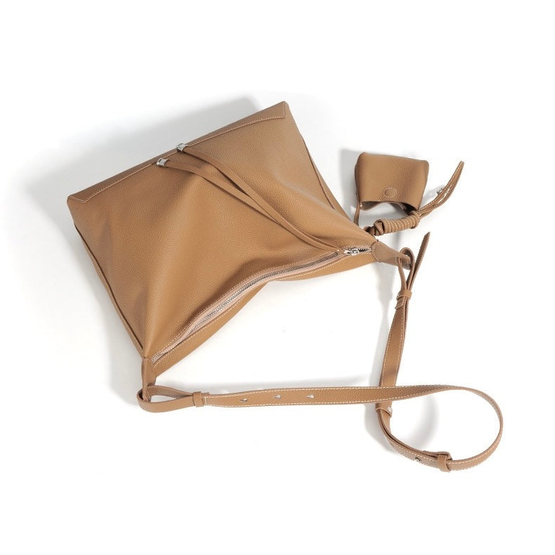 Elinor Tote — Women's Genuine Leather Commuter Bag with Spacious Interior