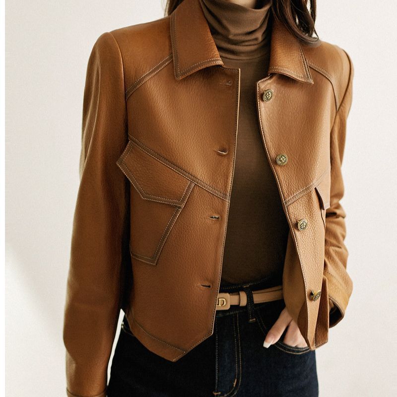Vegan Leather Jacket™ — Own Every Room with Bold Power and Supreme Comfort