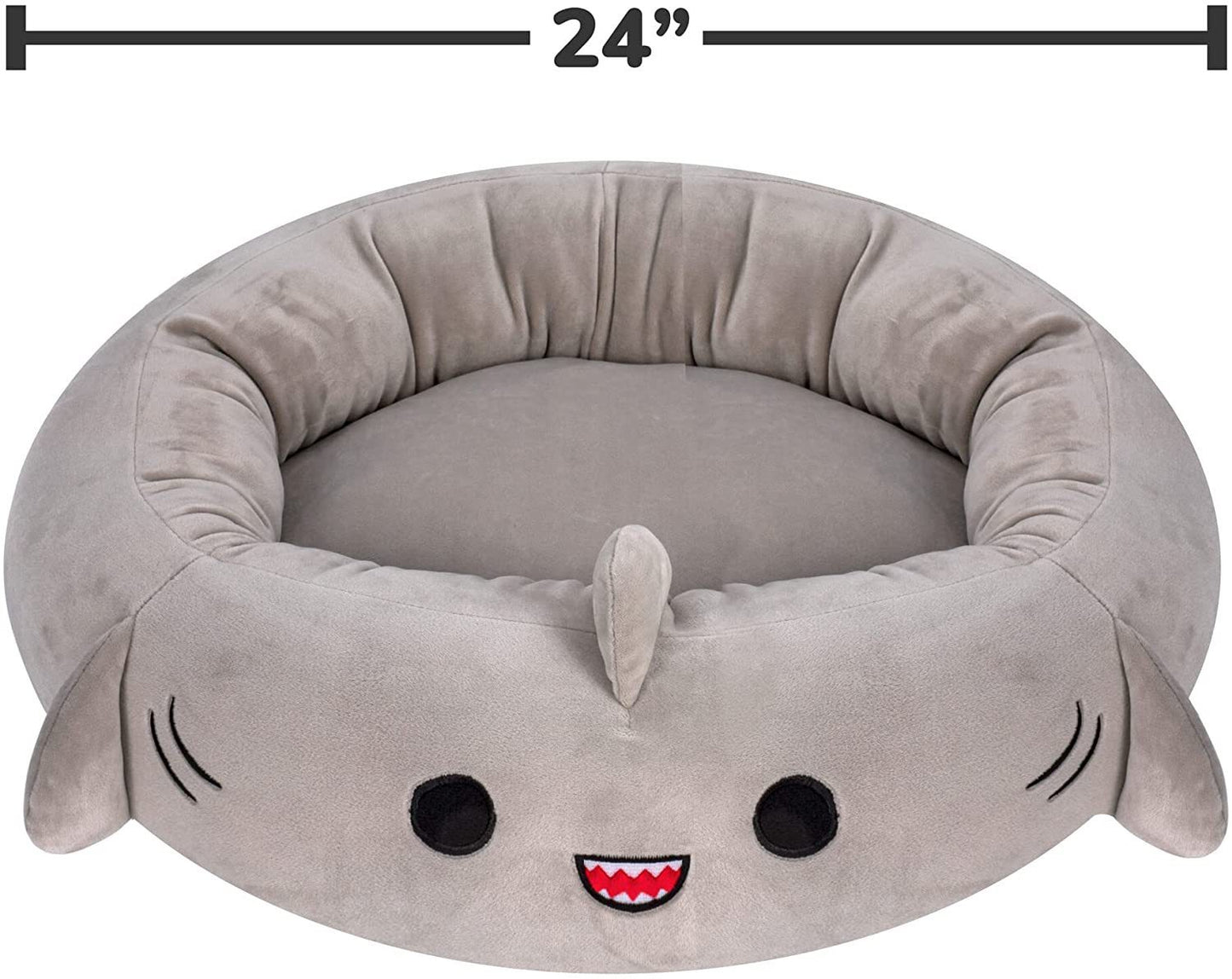 NorlaLux — Plush Pet Bed for Cats and Dogs with Non-Slip Base