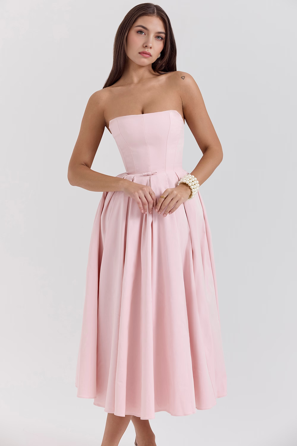Liora — Elegant Bustier Dress with Waist-Defining Corset for Special Events