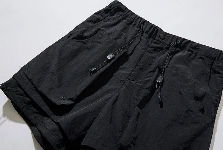 Kairo — Lightweight Nylon Cargo Shorts with Adjustable Fit