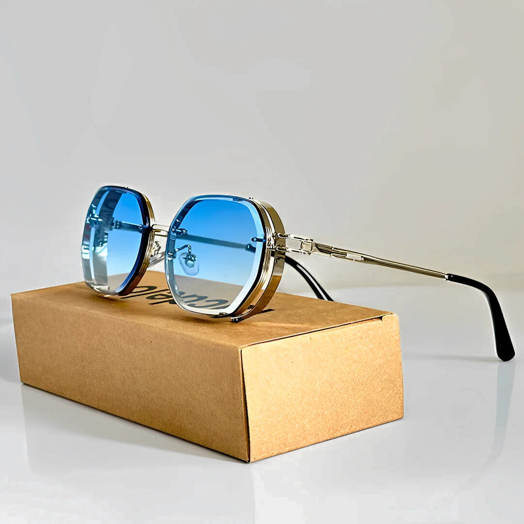 Rylan Aviator Sunglasses — UV400 Protection with Adjustable Fit