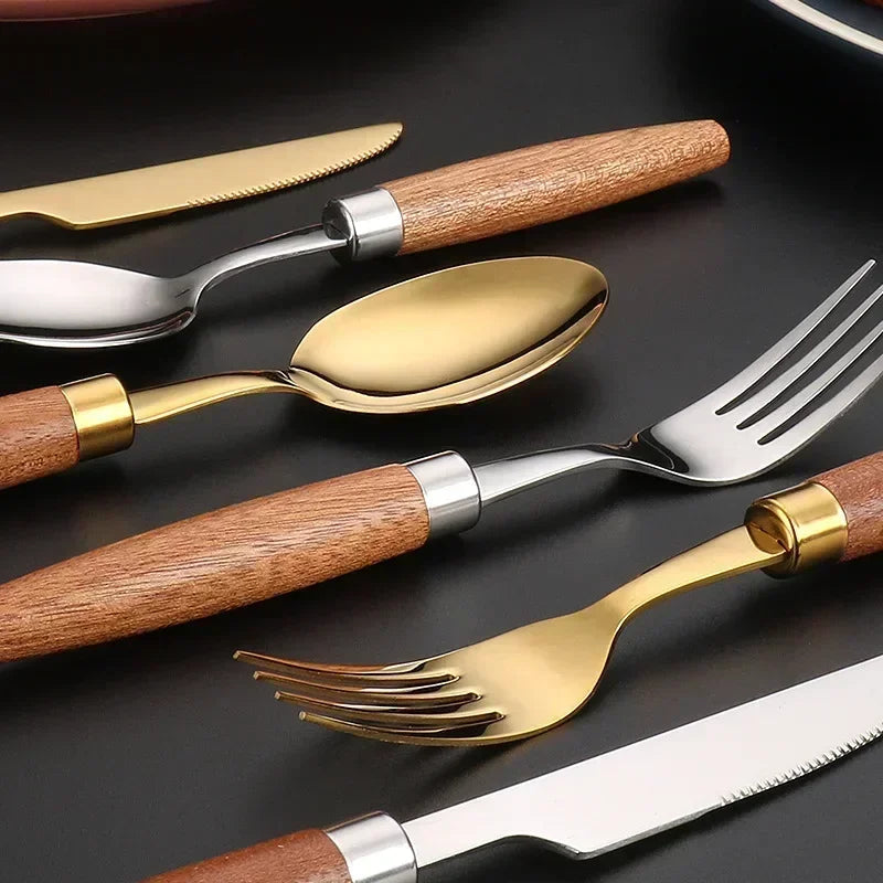 Silvergold Cutlery Set™ — Command Every Meal with Unforgettable Power and Style