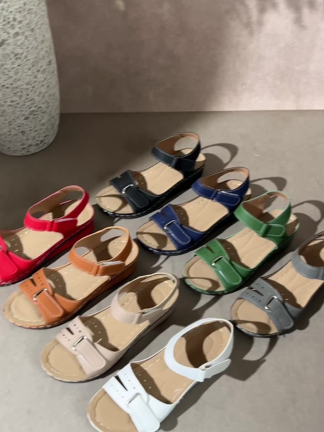 Solarexa™ Cushioned Wedge Sandals — Enjoy Pain-Free Steps and All-Day Refreshing Comfort