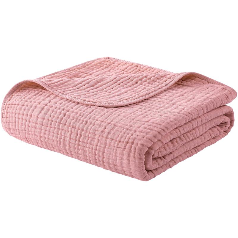 Avrena — 100% Cotton Muslin Blanket with Breathable Softness
