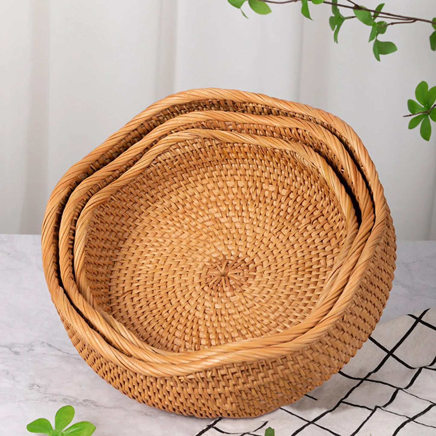 BambooBasket™ — Keep Your Fruits Fresh, Your Kitchen Stunning, and Your Life Clutter-Free