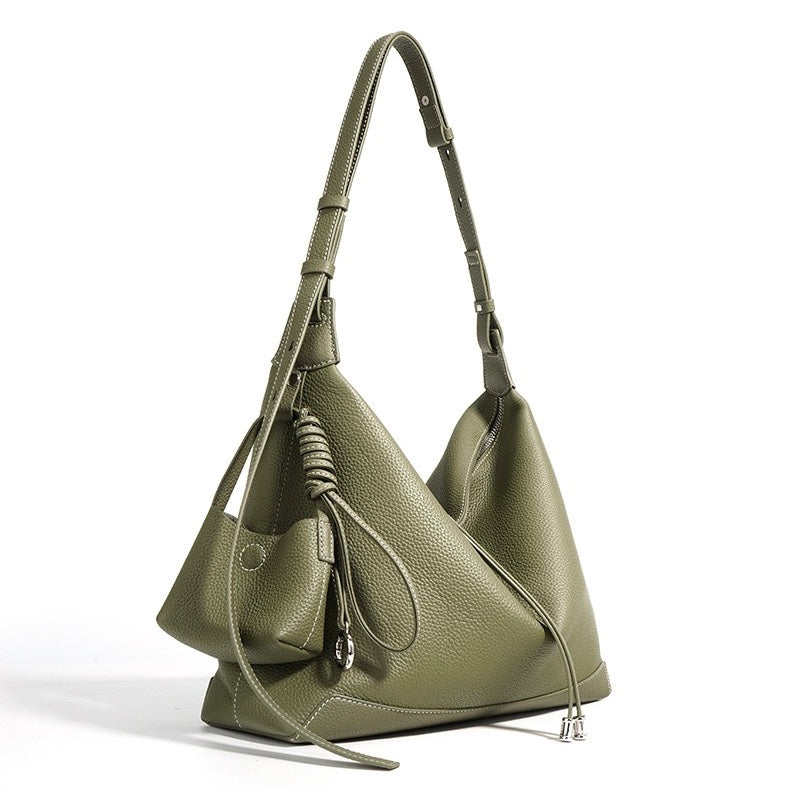 Elinor Tote — Women's Genuine Leather Commuter Bag with Spacious Interior