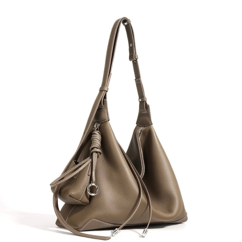Elinor Tote — Women's Genuine Leather Commuter Bag with Spacious Interior