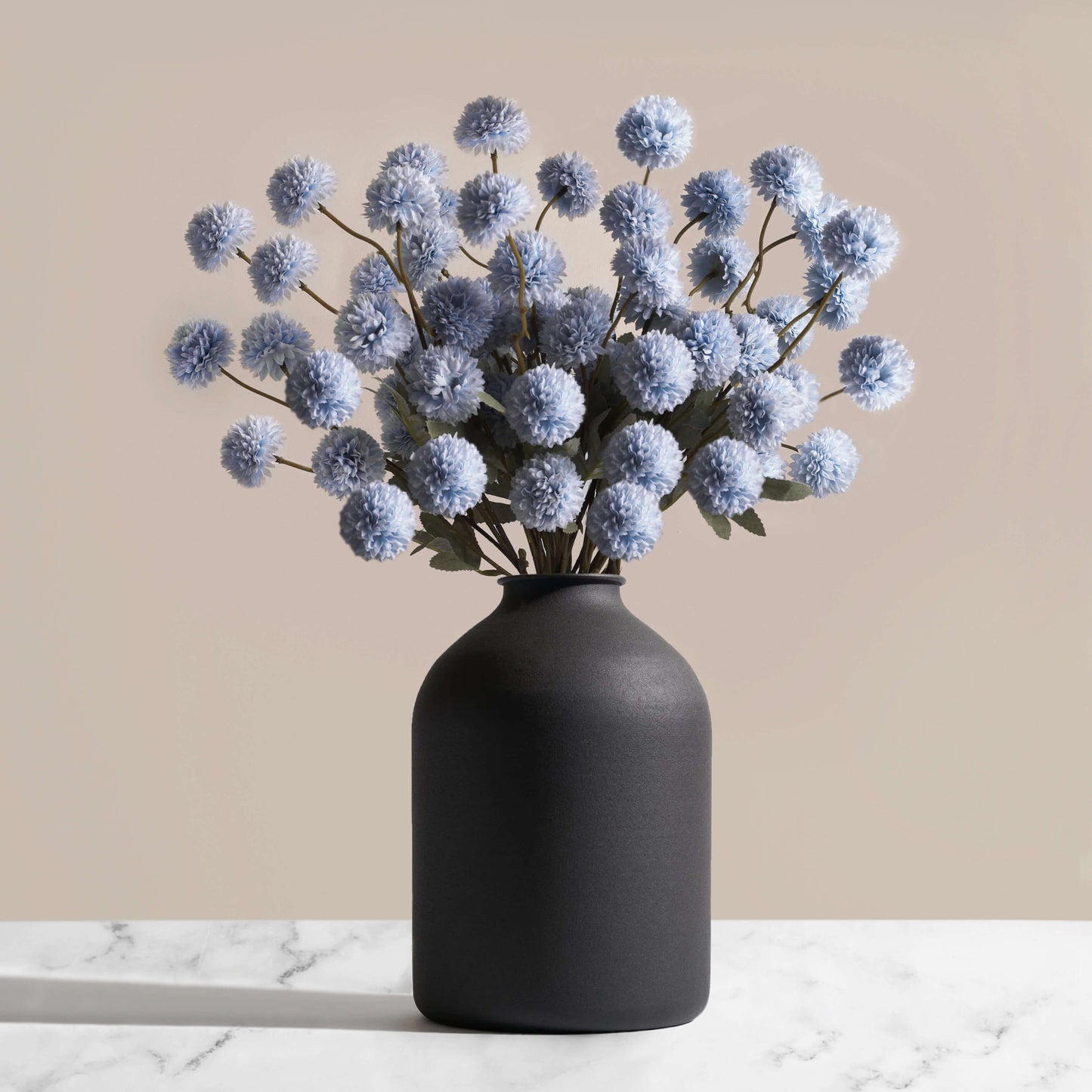 Liora — Faux Kiku Chrysanthemum Flowers for Elegant Home Decor