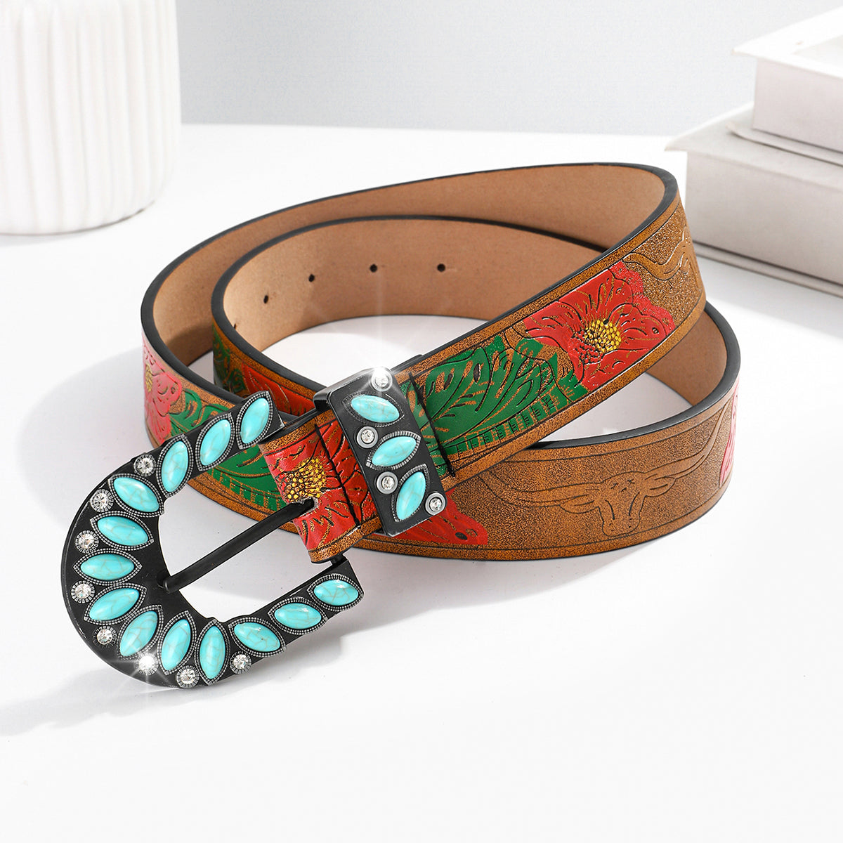 Turquoise Rebel™ — Command Attention with Wild Western Confidence