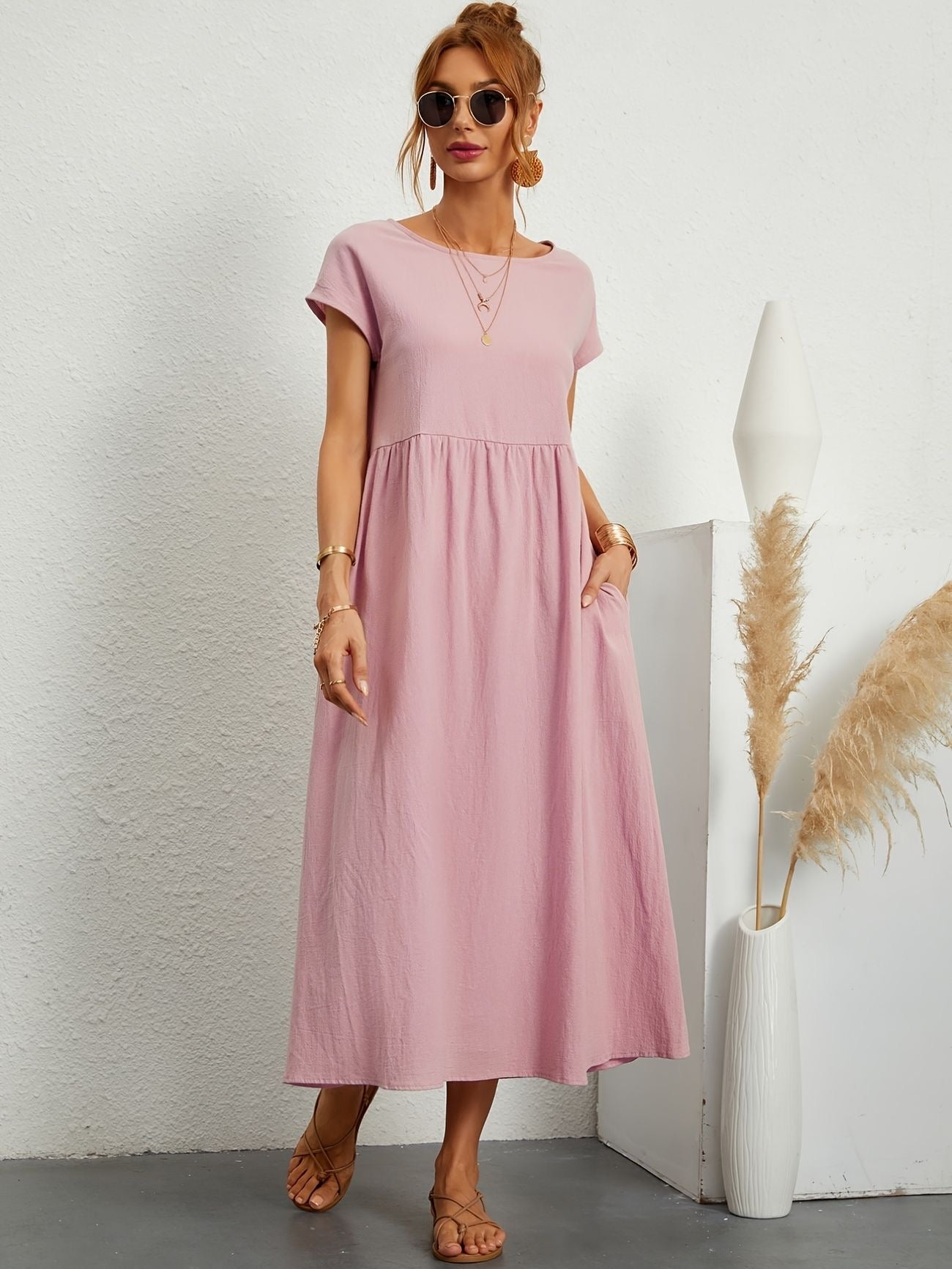 VeraLuxe™ Casual Dress — Effortless Elegance That Commands Every Room