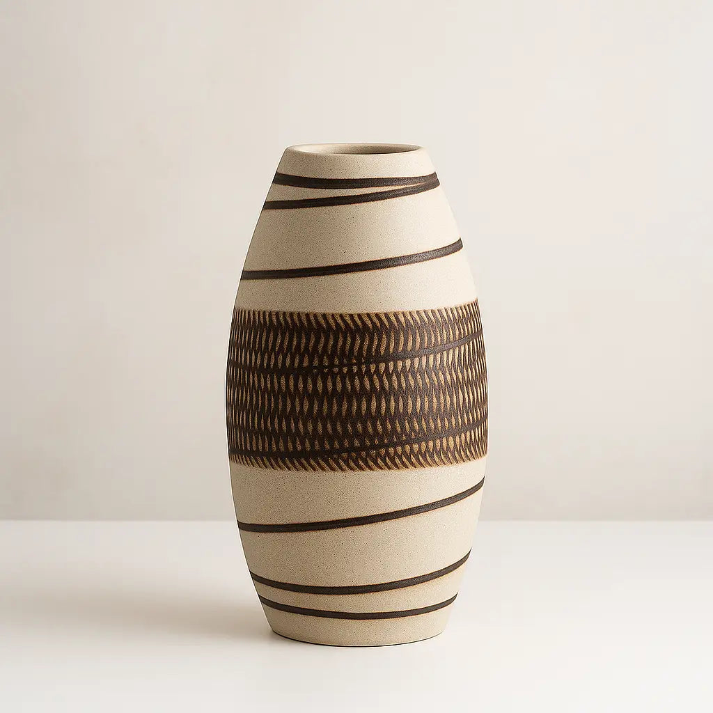 Minimalist Tribal Ceramic Vase Set™ — Ignite Your Room with Bold, Raw Elegance That Demands Attention