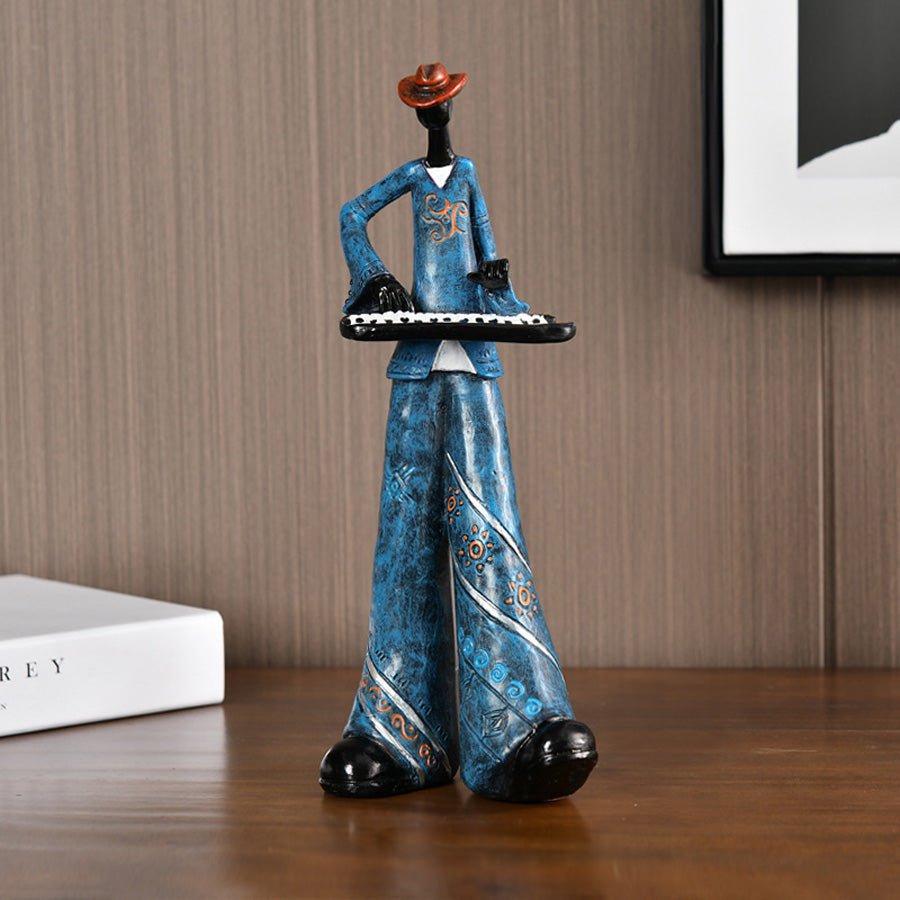 VendraJazz — Handcrafted Abstract Jazz Figurine Sculptures for Decor