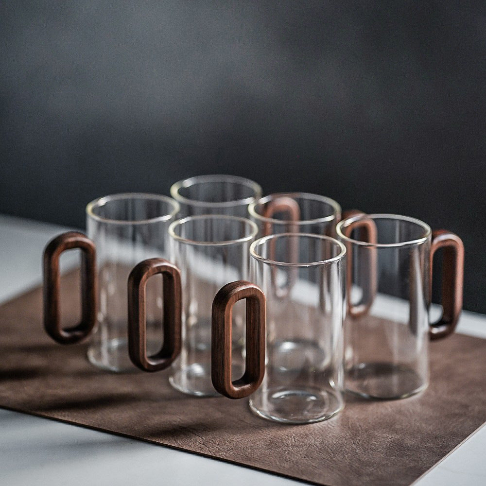 Smoked Gradient Glass Mug™ — Ignite Your Daily Ritual with Stunning Style and Comfort