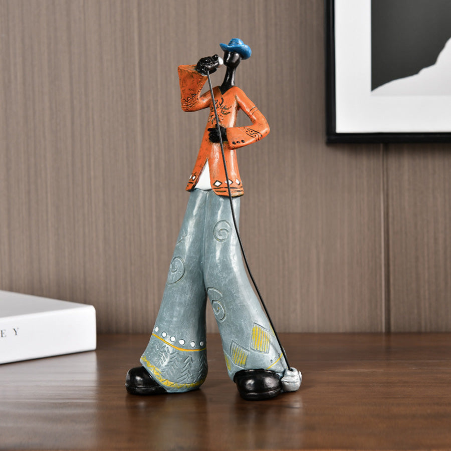 VendraJazz — Handcrafted Abstract Jazz Figurine Sculptures for Decor