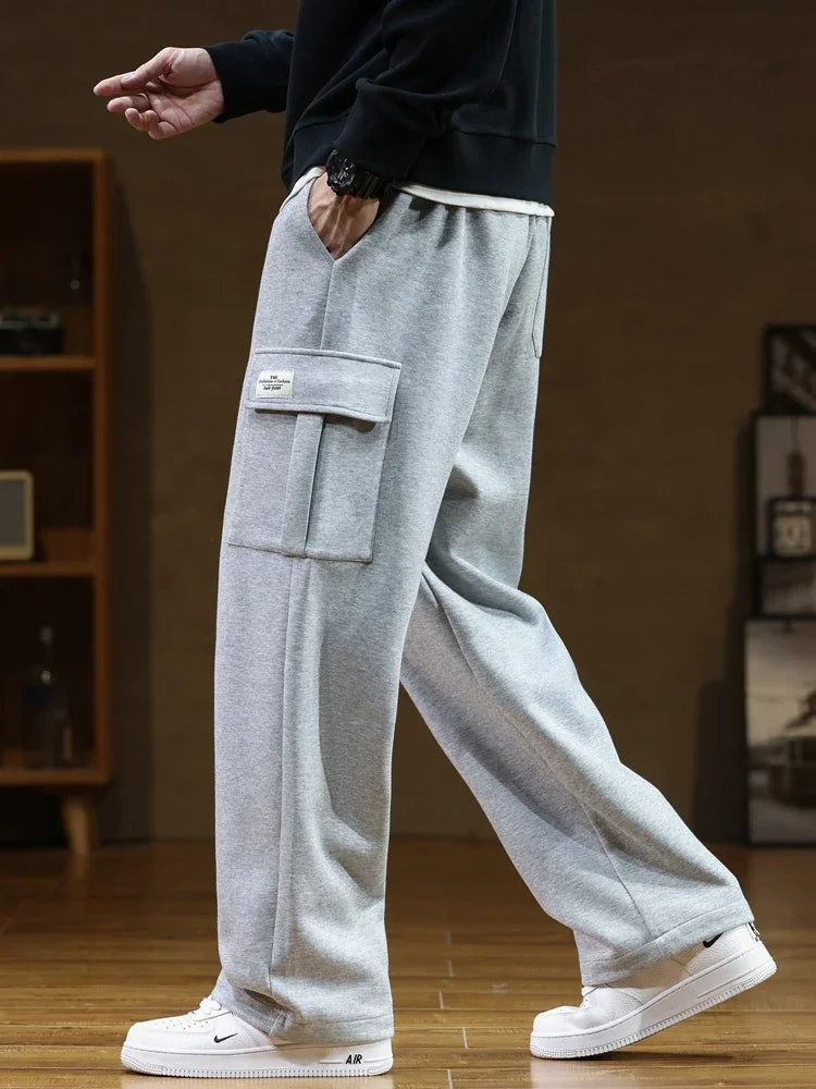 Lumen Sweatpants — Soft Cotton Blend Cargo Pants with Relaxed Fit