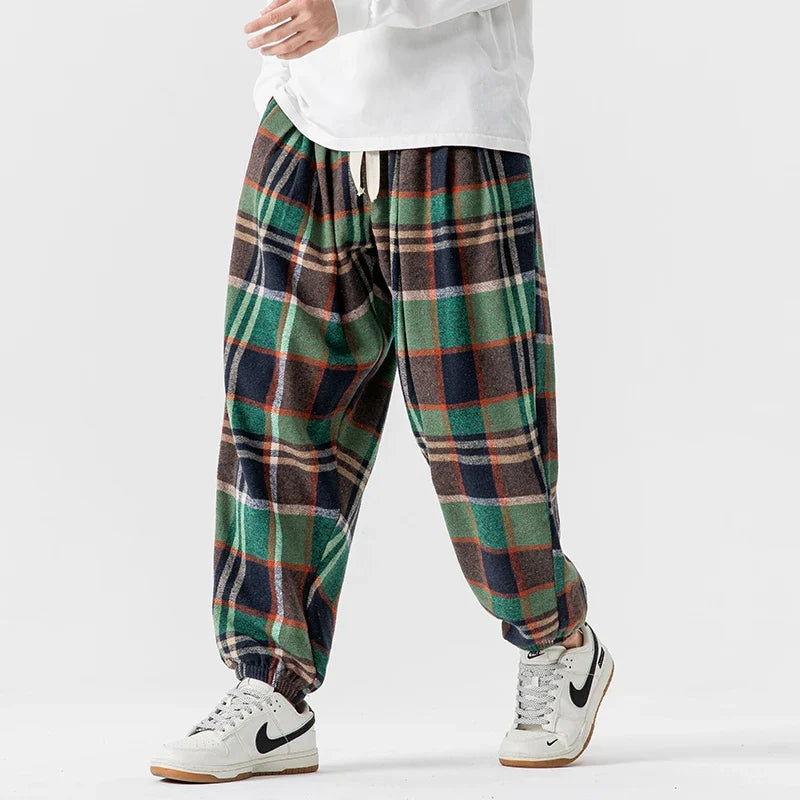 Luxury-Soft Plaid Joggers™ — Feel Unstoppable Comfort That Moves With You All Day