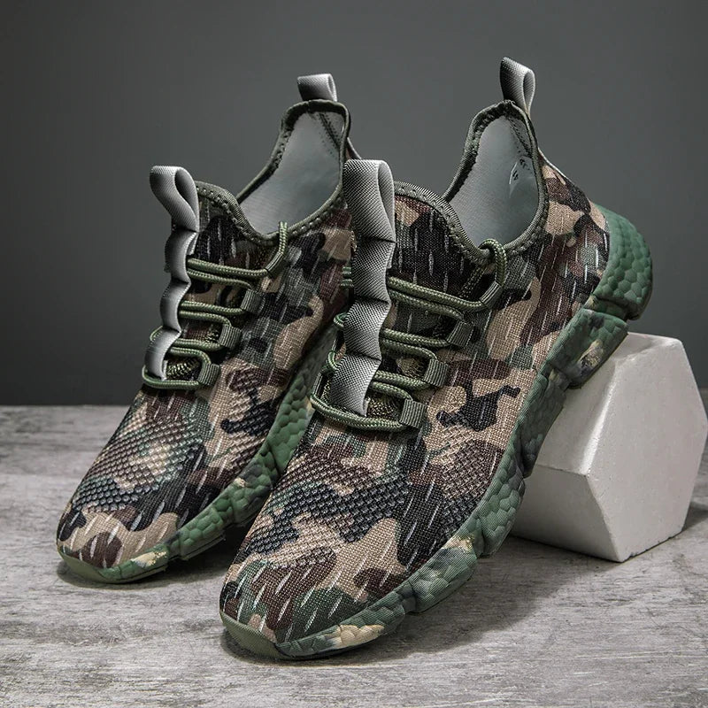 Tavik — Breathable Camo Sneakers with Cushioned Sole