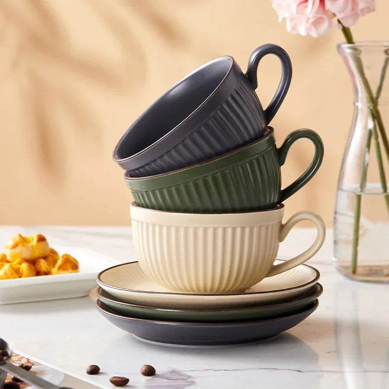 Velaria™ Stoneware Set — Transform Your Morning Into a Luxurious Sanctuary of Calm and Style