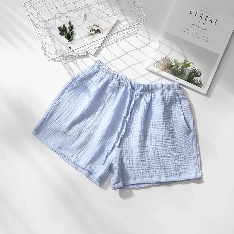 Crepe Cotton Shorts™ — Sleep Cool, Move Free, and Feel Blissfully Comfortable All Day