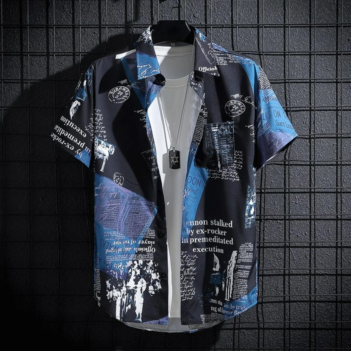 Tropora — Oversized Tropical Shirt with Breathable Lightweight Fabric
