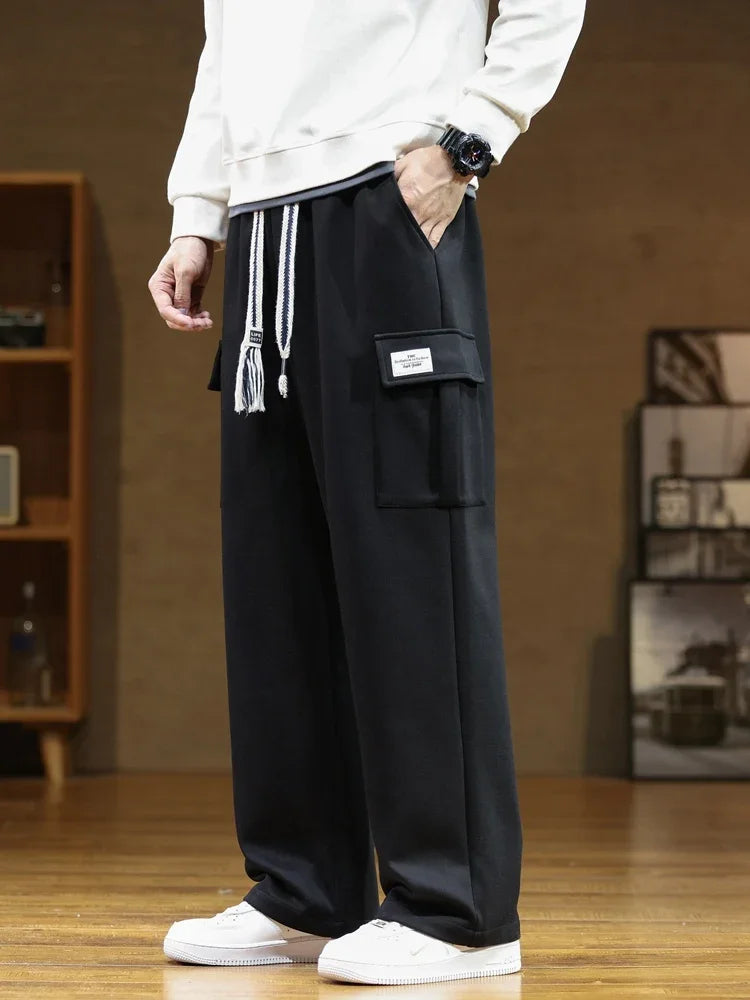 Lumen Sweatpants — Soft Cotton Blend Cargo Pants with Relaxed Fit