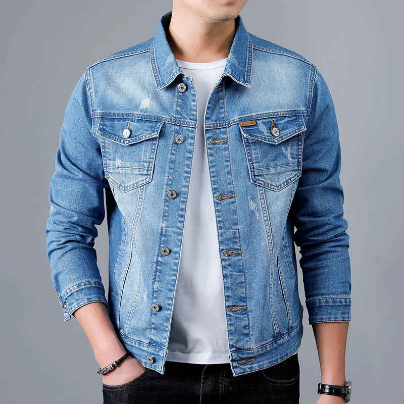 Bone-Hard Denim Jacket™ — Command Respect with Every Powerful Fade and Unstoppable Edge