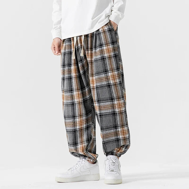 Luxury-Soft Plaid Joggers™ — Feel Unstoppable Comfort That Moves With You All Day