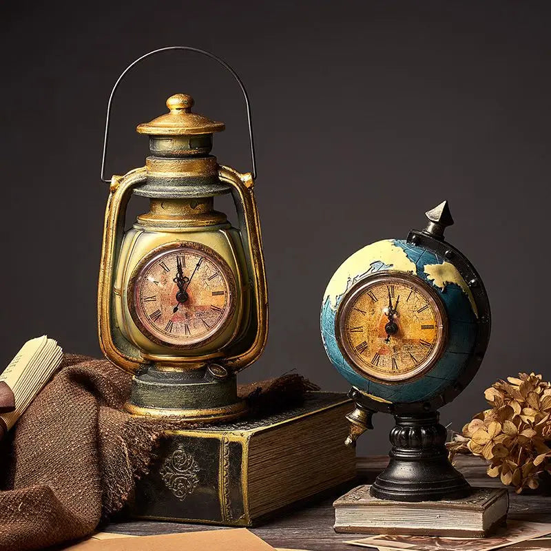 Antique Earth Clock™ — Command Every Room with Vintage Power and Timeless Style